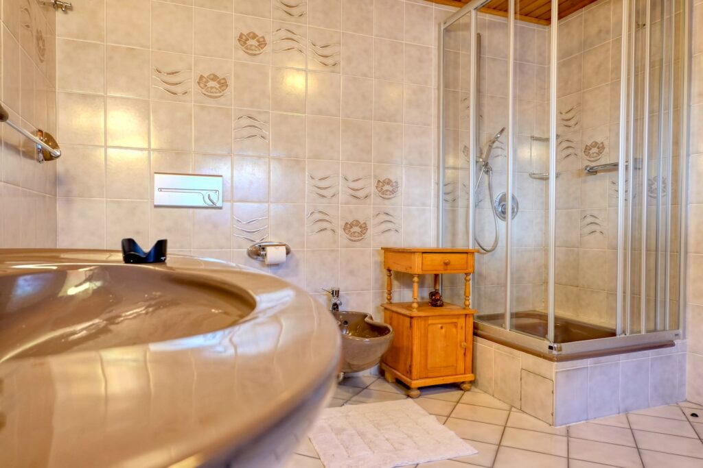 Gästehaus Lehne Ferienwohnung No. 4 - Badezimmer