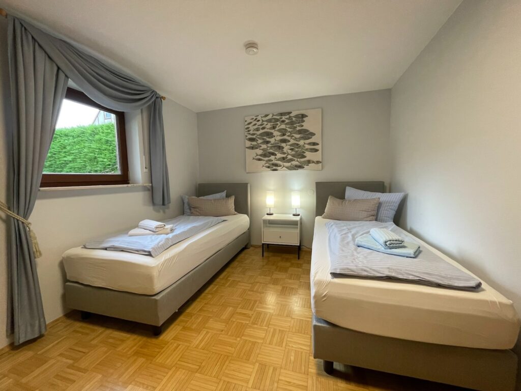 Gästehaus Lehne Ferienwohnung No. 4 - Verschiebbare Einzelbetten